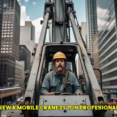 Keunggulan Sewa Mobile Crane 25 Ton untuk Proyek Anda
